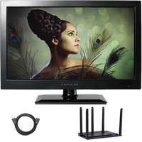 Proscan PLEDV1945A-B 19-Inch LED TV-DVD w/ Antenna + 6FT HDMI Cable Cut The Cord Bundle