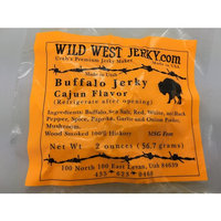 #1 BEST Premium 100% Natural Grass Fed Hand Stripped 2 OZ. Thick Cut Delicious Tasty Bold Flavor Buffalo Jerky from Utah USA – Wood smoked With Hickory Wood by Wild West Jerky: Grocery & Gourmet Food