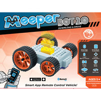 Meeper MB005, meeperBOT 2.0 - Blaze Orange, Remote-Control BOT with Free Controller App, meeperBOT 2.0