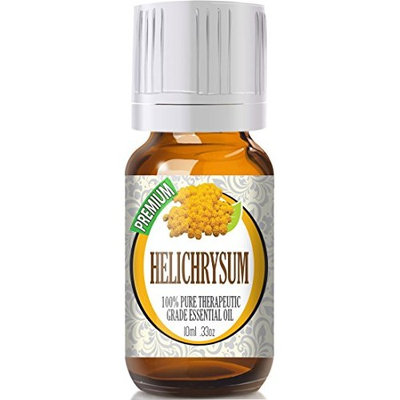 Healing Solutions - Helichrysum Oil (10ml) 100% Pure, Best Therapeutic Grade Essential Oil - 10ml