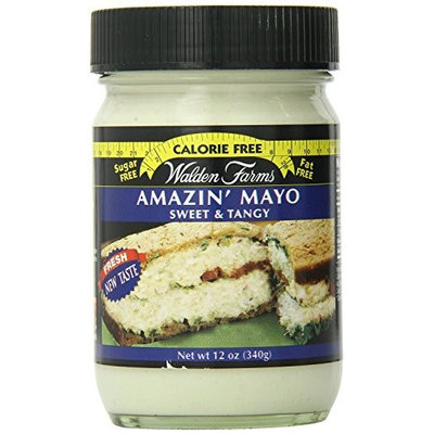 Walden Farms Amazin' Mayo - Sugar Free, Calorie Free, Fat Free, Carb Free, Gluten Free - 2 Bottle
