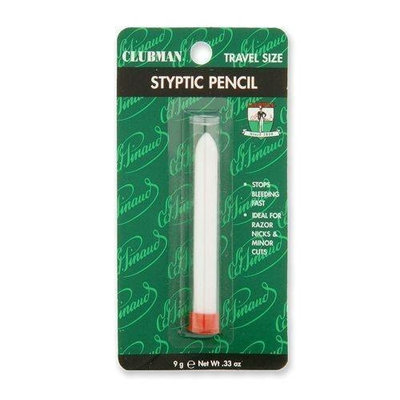Clubman Pinaud Styptic Pencil Travel Size .33 oz (pack of 3)
