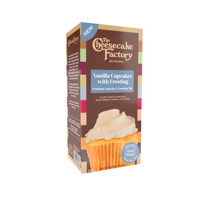 The Cheesecake Factory At Home Vanilla Cupcakes with Frosting Mix