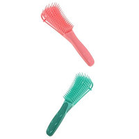 MagiDeal 2 Pieces Salon Hair Curling Style Antistatic Barber Detangle Teasing Comb