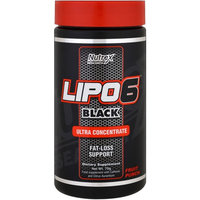 Nutrex Research Labs, Lipo 6 Black, Ultra Concentrate, Fruit Punch, 70 g