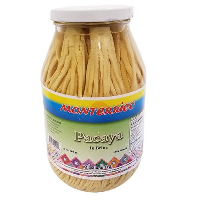 Monterrico Bamboo Shoots in brine 32 oz - Pacaya en Salmuera (Pack of 12)