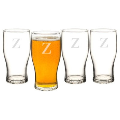 Cathy's Concepts® Personalized Craft Beer Pilsner Glass 19oz - Set of 4