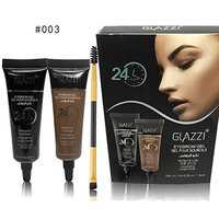 Long Lasting Two Color Liquid Eyebrow Dye Set Waterproof Durable Makeup Gel for Waterproof Eyebrow Makeup by YOYORI