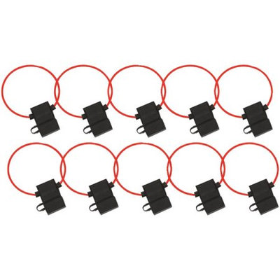 Metra Electronics The InstallBay ATC Fuse Holder With Cover 16 Gauge - Package of 10