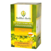 Pure St John Wort's Flower Tea - 22-Count Tea Bags (4 Pack) - Natural Herbs for Positive Mood