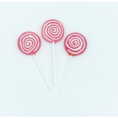 Candy Shop Pink Swirl Lollipops - 42 Pieces (1 lb Bag)