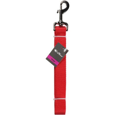 PetWear Large Dog Leash, Red
