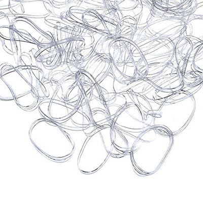 Hanmei Hair Holder Hair Tie Elastic Rubber Bands for Baby Girl's Kids - 1000 Pcs