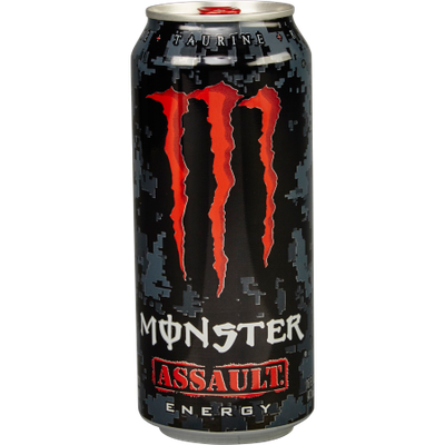 Monster Energy, Assault, 16 Fl Oz, 24 Count