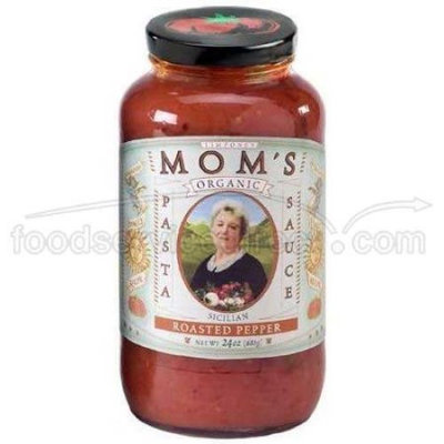 Mom's Sauce Psta Rst Pppr Sicilain 24 OZ (Pack Of 6)
