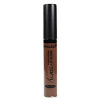 (6 Pack) Nabi Cosmetics Matte Lip Gloss Dark Brown : Beauty