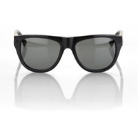 100% Higgins Sunglasses Gloss Black - Gray Lens