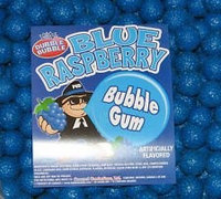 Dubble Bubble Blue Raspberry 1 inch Gumballs, 5LBS