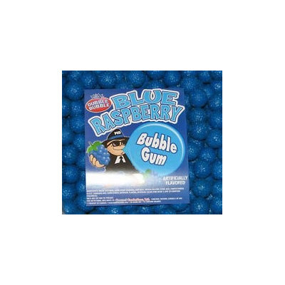 Dubble Bubble Blue Raspberry 1 inch Gumballs, 5LBS