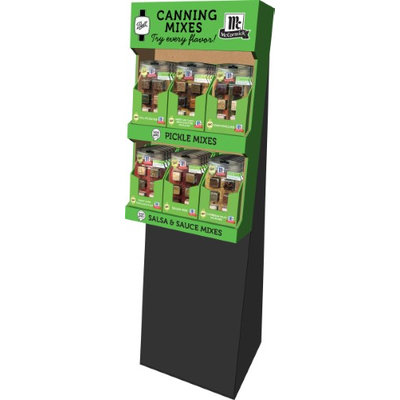 Jarden BALL®/MCCORMICK® SALSA/PICKLE RECIPE CARD DISPLAY