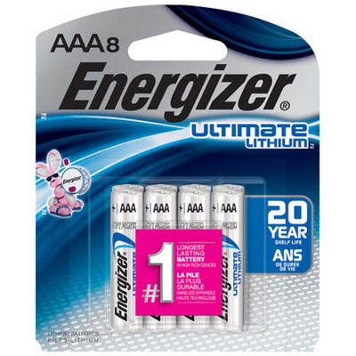 Energizer Ultimate Lithium AAA Batteries AAA