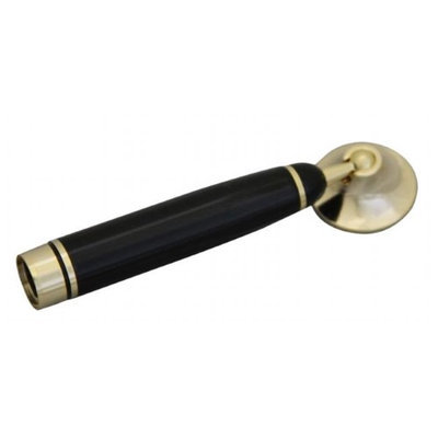 Dacasso Limited Inc. Dacasso a9006 Black Pen Funnel with Gold Accents