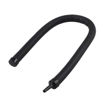 Flexible Rubber Shell Aquarium Air Curtain Bubble Black 11.8