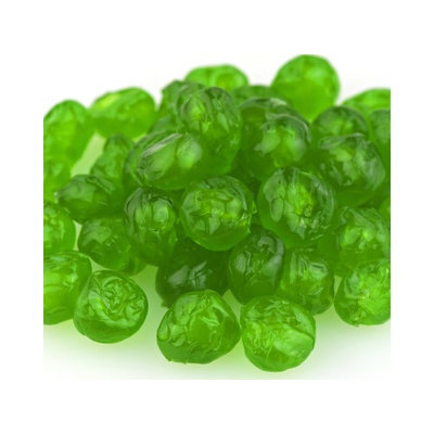 Paradise Green Whole Cherries Candied Glaze Fruit Cake Mix bulk 10 pound box
