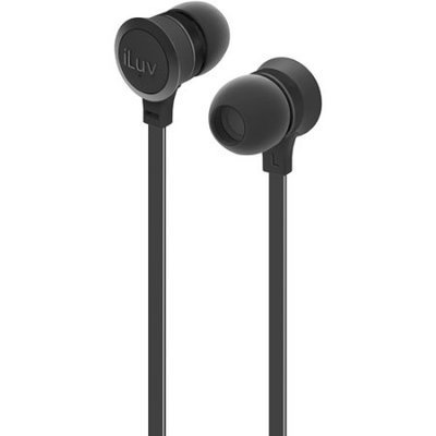 iLuv IEP334BLK Neon Sound Earphones Accs Black