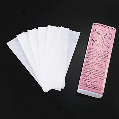 100pcs Professional Leg Hair Removal Wax Strip Paper Non-woven Hair Removal Paper