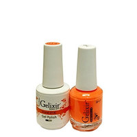 Gelixir matching color & nail laquer Coral -014