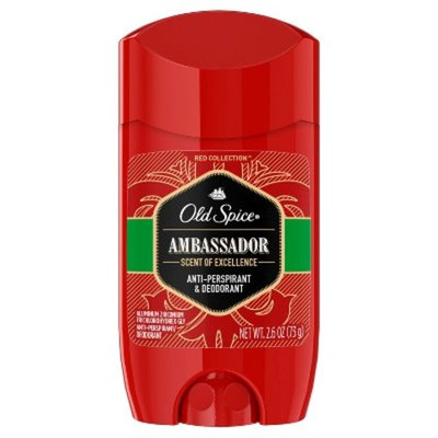 Spice Red Collection Ambassador Invisible Solid Antiperspirant and Deodorant - 2.6oz