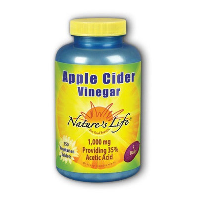 Apple Cider Vinegar 1,000 mg Nature's Life 250 Tabs