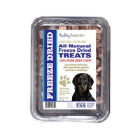 Healthy Breeds 840235148005 10 oz Dachshund All Natural Freeze Dried Treats Beef Liver