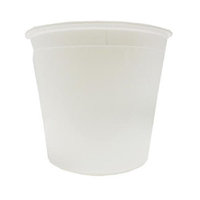 Plastic Packaging L168030105 CPC 16 oz Natural Tub - White Case of 100