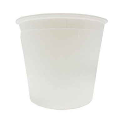 Plastic Packaging L168030105 CPC 16 oz Natural Tub - White Case of 100