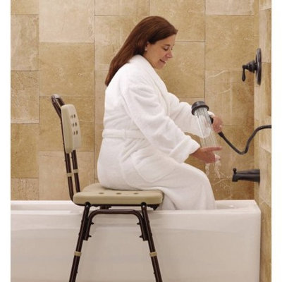 Medline Elements Transfer Bench with Microban