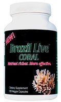Best Coral Calcium Supplement Cold Press Brazil Live Calcium Capsules, 40 Day Supply, Includes Mag
