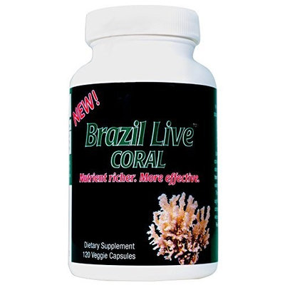 Best Coral Calcium Supplement Cold Press Brazil Live Calcium Capsules, 40 Day Supply, Includes Mag