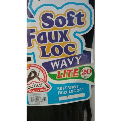 2X SOFT WAVY FAUX LOC 20