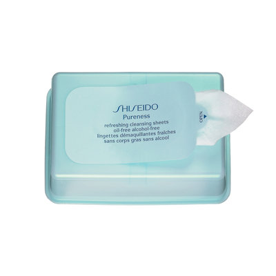 Shiseido Pureness Refreshing Cleansing Sheets Oil-Free