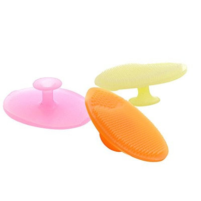 Facial Exfoliating Brush Soft Silicone Face Cleansing Pad Skin SPA Scrub