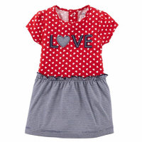 Baby Girl Dress & Diaper Cover, 2pc Set