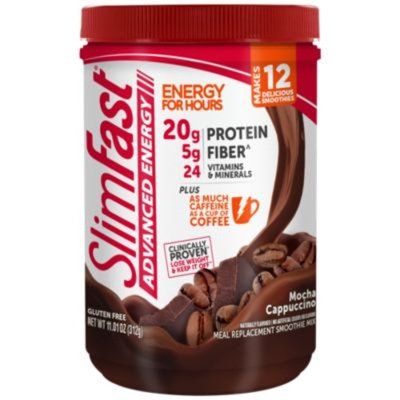 Slimfast Mocha Cappuccino Smoothie - MOCHA CAPPACHINO (12 Ounces Powder) by SlimFast at the Vitamin Shoppe