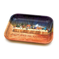 rolling tray Metal large,