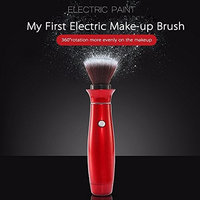 1pcs Electric Makeup Brush Professional BB Cream Cosmetic Make up Brushes With 360 Degree Rotating Head Beauty Massage Brush Makeup Tools (Without battery)