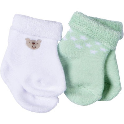 Gerber Newborn's 2-Pairs Ankle Socks - Bears