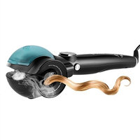 JUNHONG Professional Hair Curlers, Fast Heating Automatic Steam LED Display Professional Spraying Hair Curling Iron Magic Styling Tools Ceramic Wave Roller 360 Swivel Cord 180-230°C