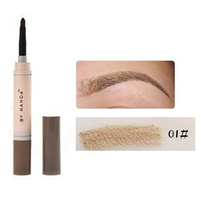 Eye Brow Dye Cream Pencil Long Lasting Waterproof Brown Tint Paint Henna Eyebrow Set Makeup Kit(01#)