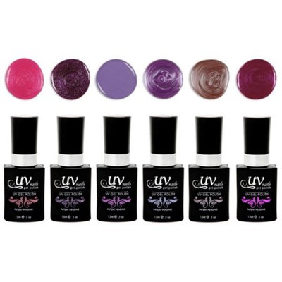 Uv-nails Milano Set of 6 UV or LED gel polish
